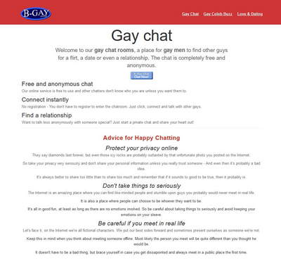 B Gay Chat